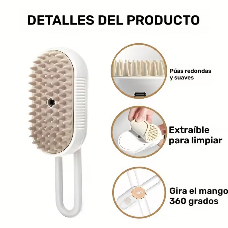 CEPILLO A VAPOR PARA MASCOTAS